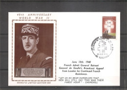 DeGaulle - Appel De Juin 1940 ( Commémoratif De France De 1980 à Voir) - De Gaulle (General)