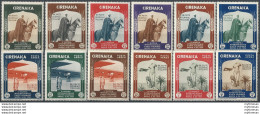 1934 Cirenaica Arte Coloniale 12v. MNH Sassone N. 93/98+A - Other & Unclassified