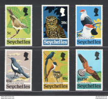 1972 SEYCHELLES, Stanley Gibbons N. 308-13 - Serie Di 6 Valori - Uccelli - MNH** - Andere & Zonder Classificatie