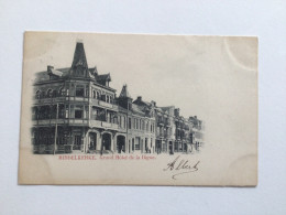 Carte Postale Ancienne  (début 1900) Middelkerke Grand Hôtel De La Digue - Middelkerke