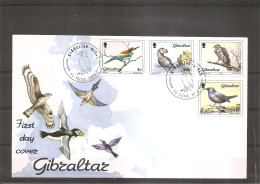 Oiseaux ( FDC De Gibraltar De 1988 à Voir) - Sonstige & Ohne Zuordnung