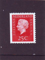 Nederland NVPH 940 Juliana Regina Links Ongetand 1969 MNH Postfris - Unused Stamps