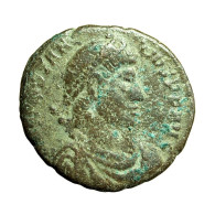 Roman Coin Constantius II Constantinople Bust / Emperor Spes Reipvblice 04137 - El Impero Christiano (307 / 363)