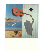 PUBL BY EDITIONS NUGERON  ILLUSTRATEURS SERIES LE GUITARE  BY  J.P. HENAUT  CARD NO H  161 - Contemporanea (a Partire Dal 1950)