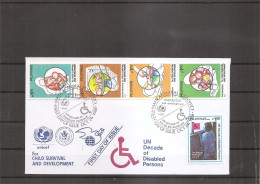 Handicapés ( FDC Des Philippines De 1988 à Voir) - Handicap