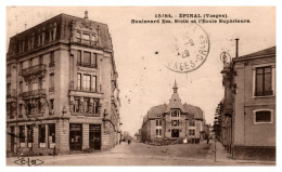 Epinal - Boulevard Stein Et L'Ecole Supérieure - Epinal