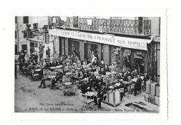 L300. VOIR DESCRIPTION. Amélie Les Bains. Café De L'Aude Et De L'Hérault, Bière Tourtel De Tantonville (A17p56) - Amélie-les-Bains-Palalda