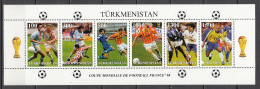 Football / Soccer / Fussball - WM 1998: Turkmenistan  Zdr ** - 1998 – Frankreich