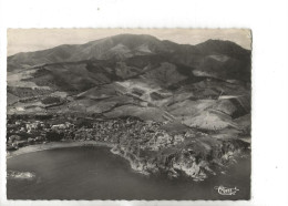Banyuls-sur-Mer (66) : Vue Aérienne Générale Au Niveau Du Port Et Cap D'Osna En 1953 GF. - Banyuls Sur Mer