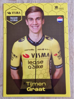 Card Tijmen Graat - Team Visma-Lease A Bike Development - 2024 - Cycling - Cyclisme - Ciclismo - Wielrennen - Cyclisme