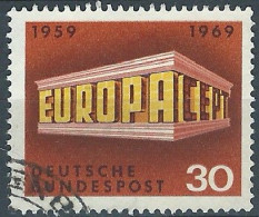 ALLEMAGNE - RFA - Obl - 1969 - YT N° 447-Europa 1969 - Used Stamps