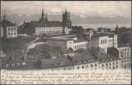 Cathédrale Et Université, Lausanne, 1905 - Comptoir De Phototypie CPA CPN1468 - Lausanne