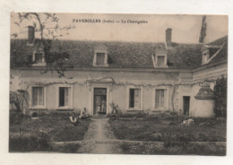36. CPA - FAVEROLLES - Maison Bourgeoise La Chateignière - - Autres & Non Classés