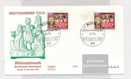 1972 FDC Ersttagsbrief Weihnachtsmarke - 1971-1980
