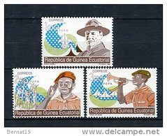 Guinea Ecuatorial 1990. Edifil 120-22 ** MNH. - Äquatorial-Guinea