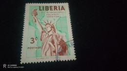 LİBERİA-          3    CENT              USED - Liberia