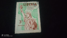 LİBERİA-          3    CENT              USED - Liberia