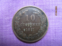 Bulgaria: 10 Stotinki 1881 - Bulgarie