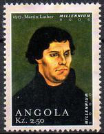 ANGOLA 1v MNH** Martin Luther Germany  Theology Protestant Reformation Protestantism Protestantismo Protestantismus - Otros & Sin Clasificación