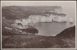 The Cliffs At Flamboro', Yorkshire, C.1920s - Arjay RP Postcard - Other & Unclassified