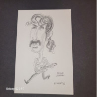 Figures Du Jazz   ** Frank Zappa * *compositeur, Musicien, Guitariste, Cinéaste, Producteur Et Satiriste Américain - Autres & Non Classés