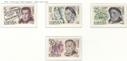 SPANIEN  2348-2351, Postfrisch **, Künstler, 1978 - Unused Stamps