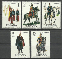 Spain 1978 Mi 2343-2347 MNH  (ZE1 SPN2343-2347) - Paarden