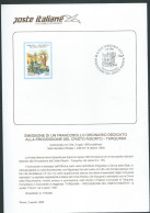 Italia 1994 ; Bollettino Ufficiale Delle Poste Italiane: Processione Del Cristo Risorto, Tarquinia. - 1991-00: Nieuw/plakker