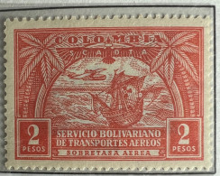 Kolumbien 1929: Start Of Flight Service With Neighboring Countries Mi:CO-SCADTA 57 - Kolumbien