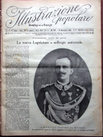L'Illustrazione Popolare 13 Novembre 1913 Suffragio Universale Re Wagner Tripoli - Andere & Zonder Classificatie