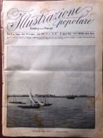 L'Illustrazione Popolare 14 Agosto 1913 Marina Di Tripoli Antica Agrigento Bider - Otros & Sin Clasificación