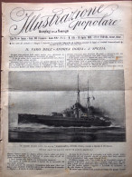 L'Illustrazione Popolare 10 Aprile 1913 Varo Di Andrea Doria Livingstone Balcani - Otros & Sin Clasificación