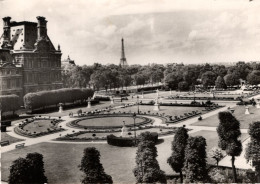 PARIS - Les Jardins Des Tuileries Et Le Pavillon De Flore - Parks, Gärten