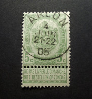 Belgie Belgique - 1893 - COB/OBP  56 -  1 Value  - Arlon - 1905 - 1893-1900 Fijne Baard