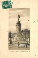 21 - Dijon - Statue De La Résistance - Animée - Oblitération Ronde De 1911 - Etat Léger Pli Visible - CPA - Voir Scans R - Dijon