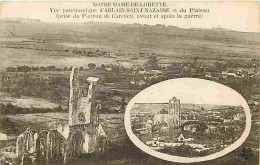 62 - Ablain Saint Nazaire - Vue Panoramique Et D'Ablain Saint Nazaire Et Du Plateau Avant Et Après La Guerre - Carte Vie - Andere & Zonder Classificatie