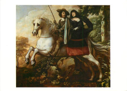 Art - Peinture - Isaac Fuller - Charles II And Jane Lane - CPM - Carte Neuve - Voir Scans Recto-Verso - Paintings
