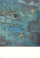 Art - Peinture - Marc Chagall - L'œil Vert - CPM - Voir Scans Recto-Verso - Malerei & Gemälde
