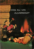 Recettes De Cuisine - Coq Au Vin Auvergnat - Gastronomie - CPM - Voir Scans Recto-Verso - Recetas De Cocina