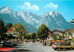 Automobiles - Allemagne - Deutschland - Garmisch-Partenkirchen - Marienpiatz Gegen Wettersteingebirge - Carte Neuve - CP - Voitures De Tourisme