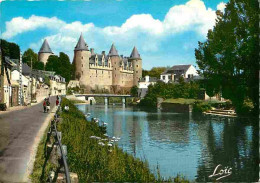 56 - Josselin - Le Quai Sur L'Oust - Le Château - Carte Neuve - CPM - Voir Scans Recto-Verso - Josselin