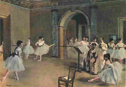 Art - Peinture - Edgar Degas - Ecole De Danse - Musée Du Louvre - Carte Neuve - CPM - Voir Scans Recto-Verso - Peintures & Tableaux