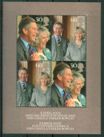 Bm Great Britain 2005 MiNr 2298-2299 Block 24 Sheet MNH | Royal Wedding. Prince Charles,Camilla Parker Bowles #kar-1010c - Blokken & Velletjes