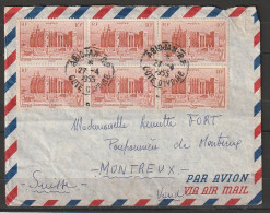 Lettre Pour La Suisse(vaud) Par Avion Abidjan--->Montreux 6 Tp Yv: Soudan N°39 - Storia Postale
