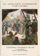 75. Gf. EXPOSITIONS UNIVERSELLES De Jadis Et De Naguère. 1878. Les Souks Algériens Dans Les Jardins Du Trocadéro - Ausstellungen