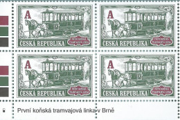 1036 Czech Republic First Horse-drawn Tram Line 2019 - Ongebruikt
