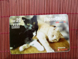 Cats Prepaidcard  Used Rare - Katzen