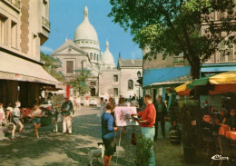 PARIS - La Place Du Tertre - Piazze