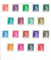 SPANIEN  2238-41 Y, 2279-82 Y, 2305-09 Y, 2450-51 Y, 2490 Y, 2513 Y, 2538 Y, Postfrisch **, König Juan Carlos I. 1976-83 - Unused Stamps