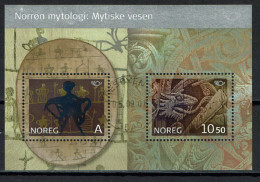 Norway 2006 - Yv. Bloc 31 -  Mi. Block 30 - Gest./obl./used - NORDEN, Nordische Mythen - Mythologie - Blokken & Velletjes